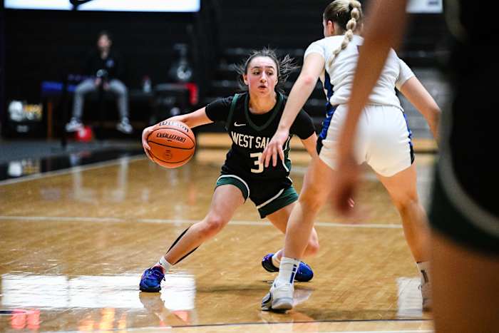 South Medford West Salem 6A Oregon girls basketball quarterfinal Naji Saker -63